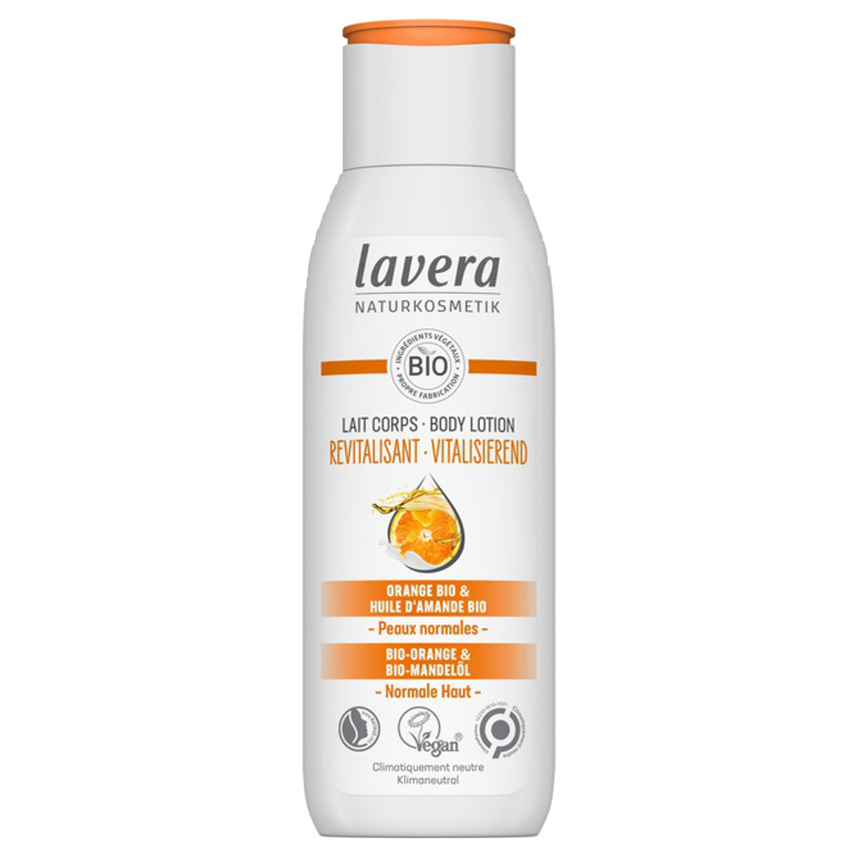 Lavera Bodylotion vitalisierend bio-Orange & bio-Mandelöl 200 ml