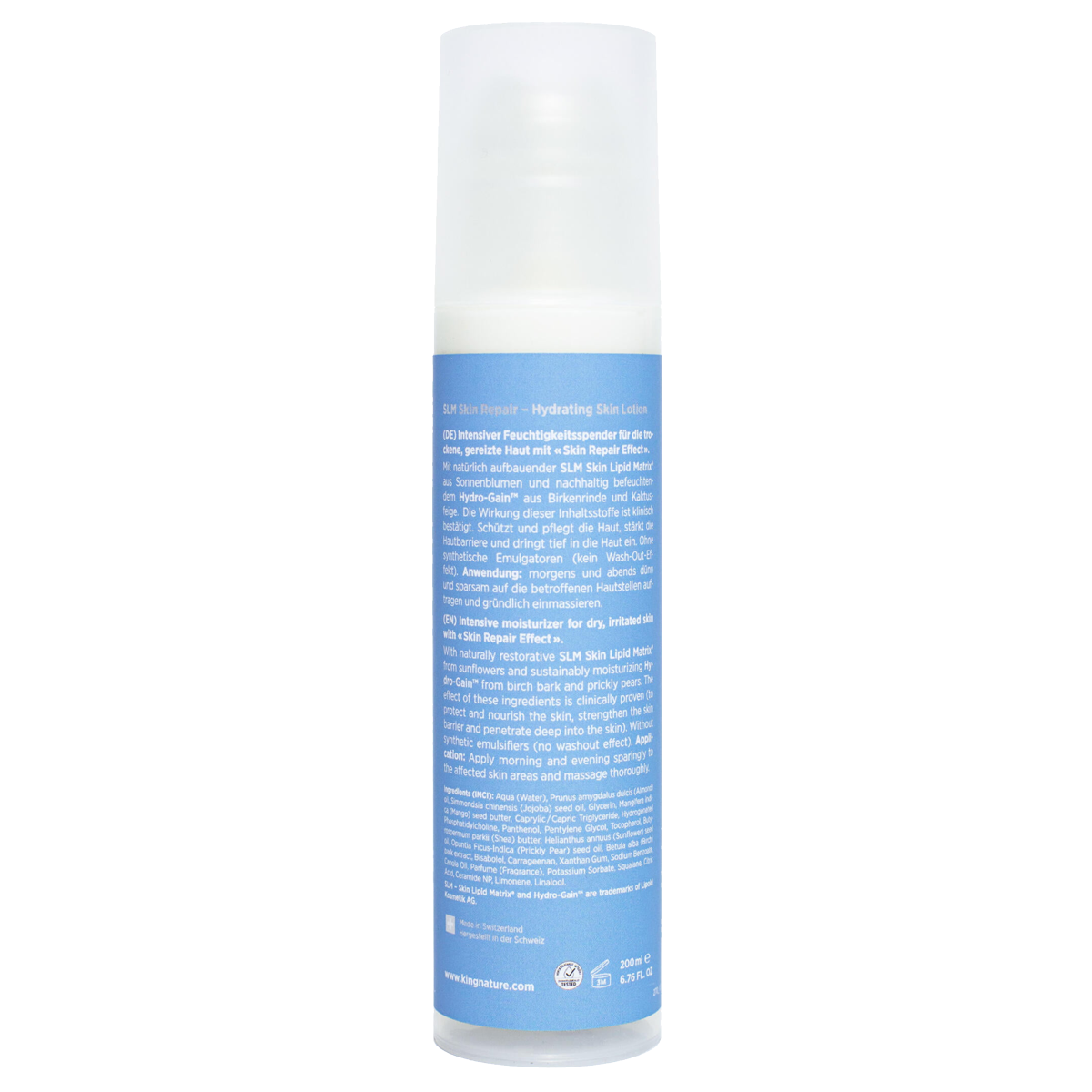 Kingnature Hydrating Skin Lotion 200 ml