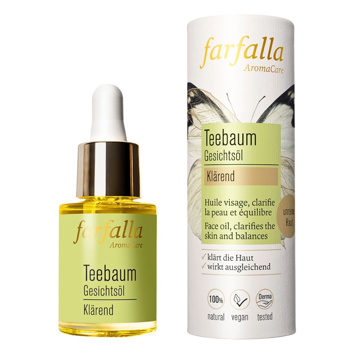 Farfalla Gesichtsöl Teebaum 15 ml