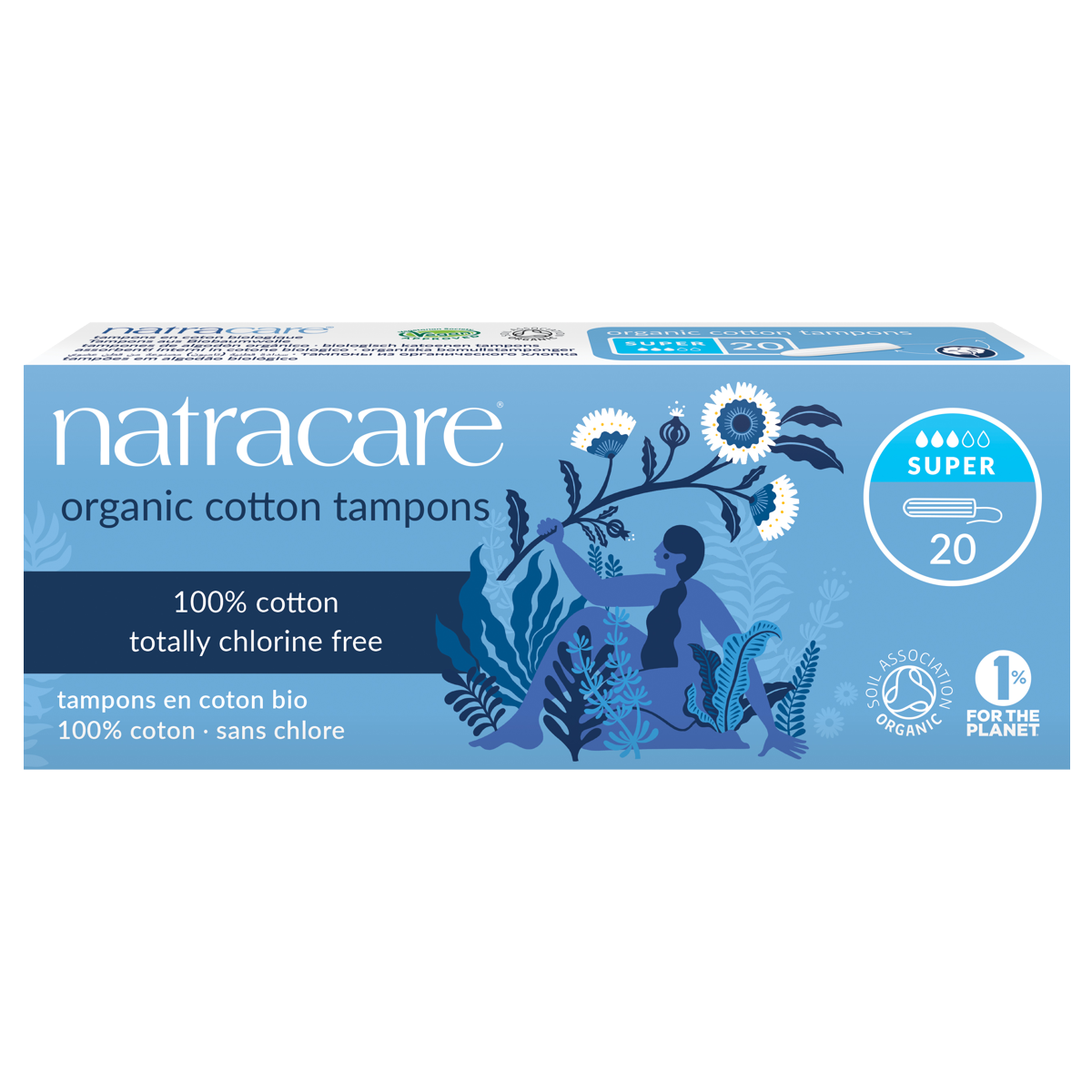 Natracare Tampons super 20 Stück Natracare Tampons super 20 Stück