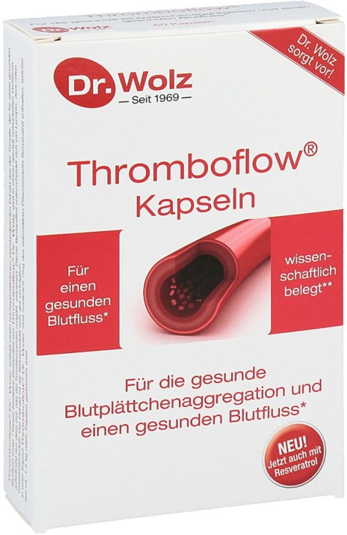 Thromboflow Dr. Wolz Kapseln 20 Stück Thromboflow Dr. Wolz Kapseln 20 Stück