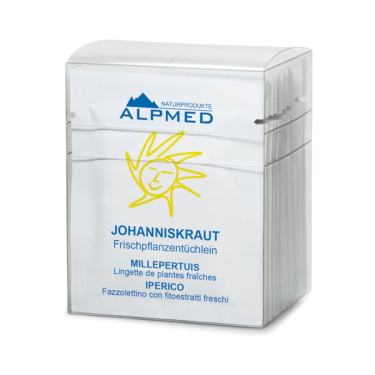ALPMED Frischpflanzentüchlein Johanniskraut 13 Stück ALPMED Frischpflanzentüchlein Johanniskraut 13 Stück
