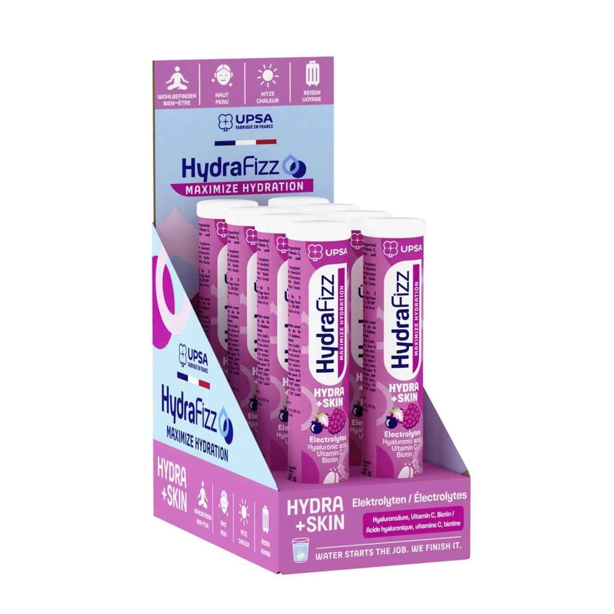 Hydrafizz Hydra + Skin Brausetabletten 8x 16 Stück