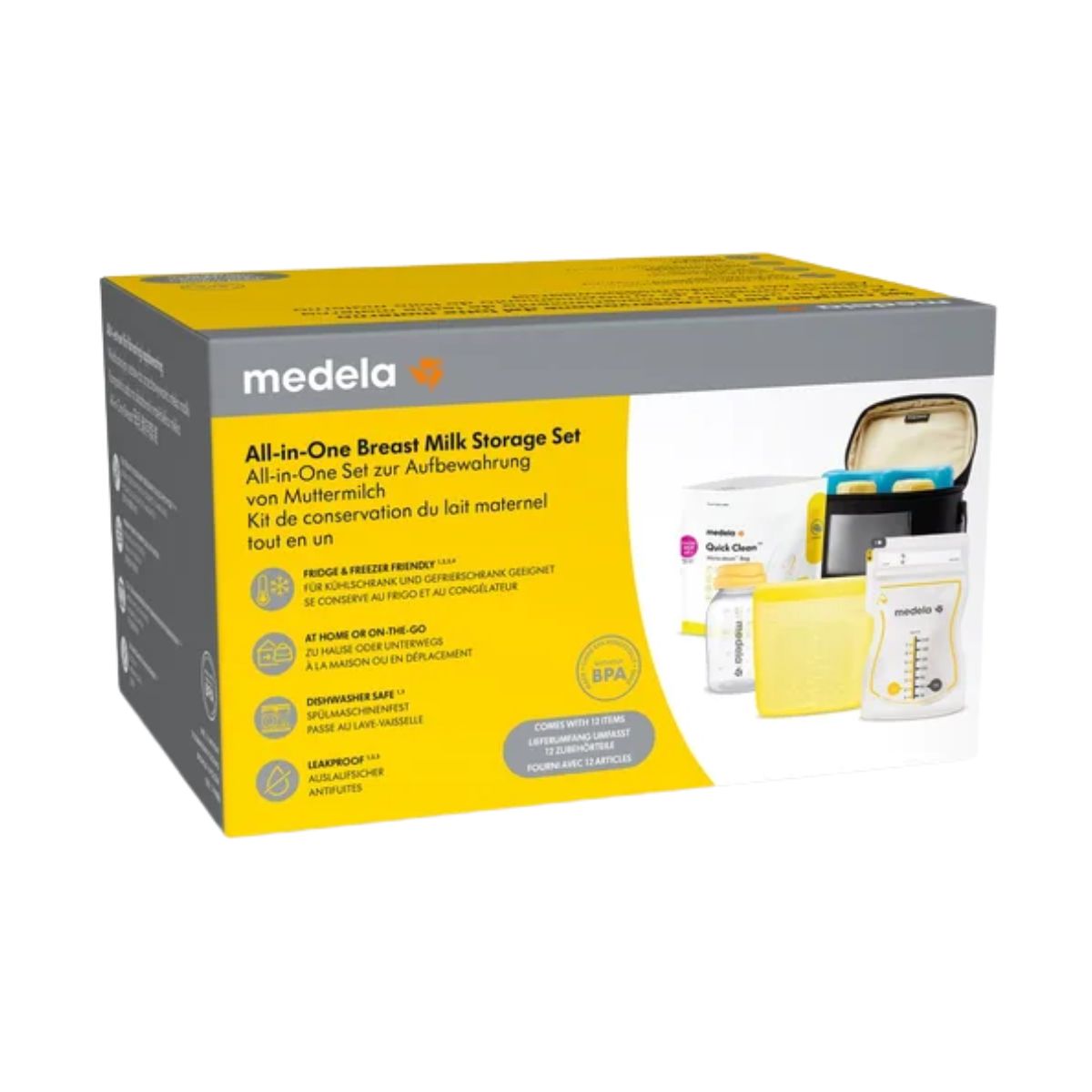 Medela All-in-One Set Aufbewahrung Muttermilch