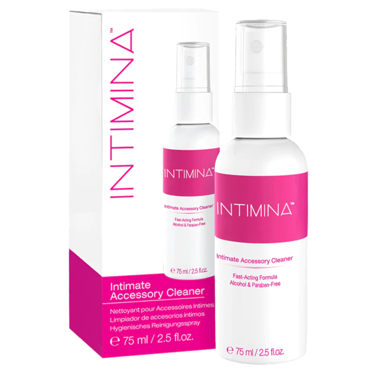 Intimina Reinigungsspray für Zubehör Flasche 75 ml Intimina Reinigungsspray für Zubehör Flasche 75 ml