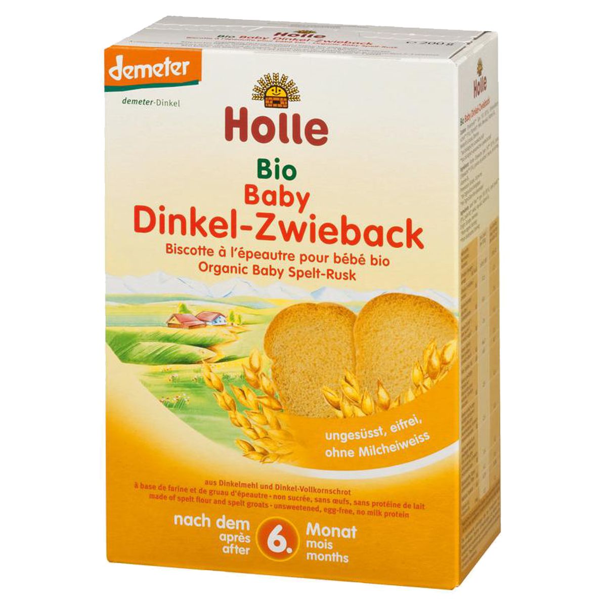 Holle Baby Zwieback Dinkel Bio 200 g Holle Baby Zwieback Dinkel Bio 200 g