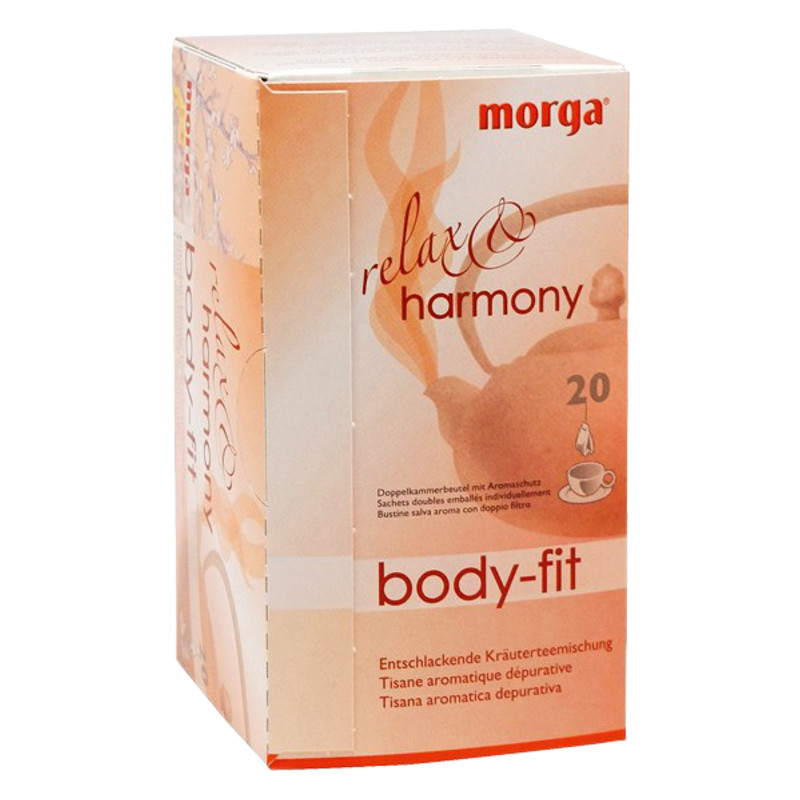 MORGA Relax & Harmony Body-fit Tee Beutel 20 Stück MORGA Relax & Harmony Body-fit Tee Beutel 20 Stück