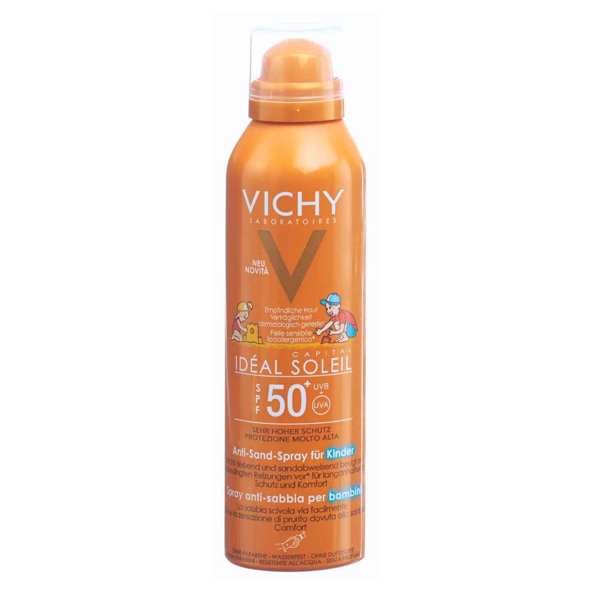 Vichy Capital Soleil Anti-Sand-Sonnen-Spray LSF50+ 200 ml