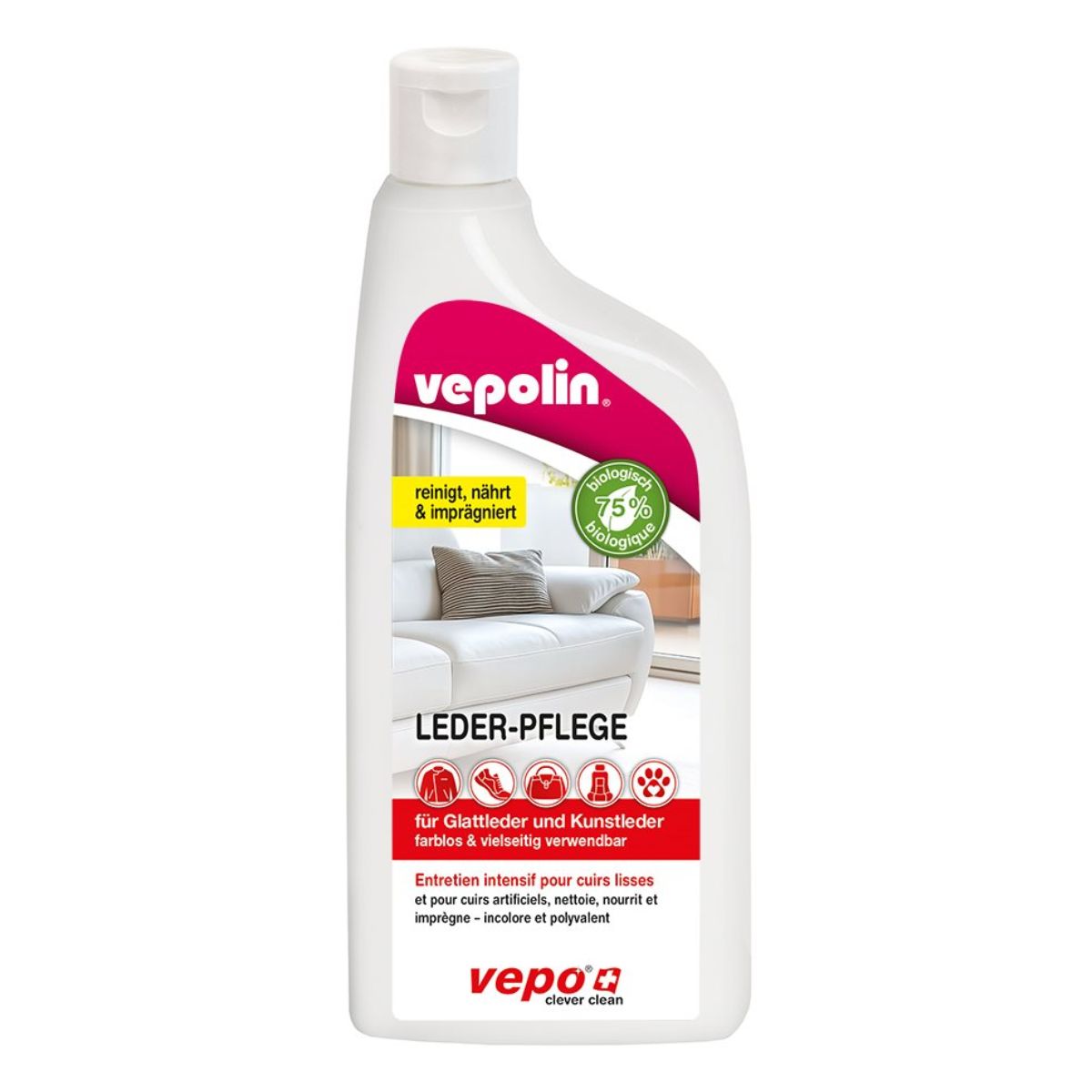 Vepolin Lederpflege farblos 300 ml