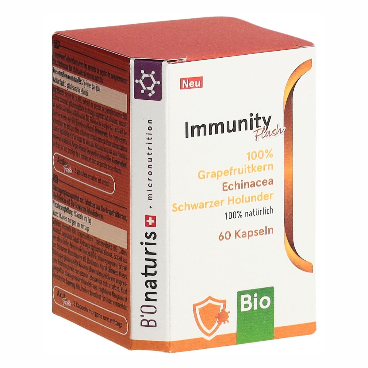 Bionaturis Immunity Kapseln Dose 60 Stück