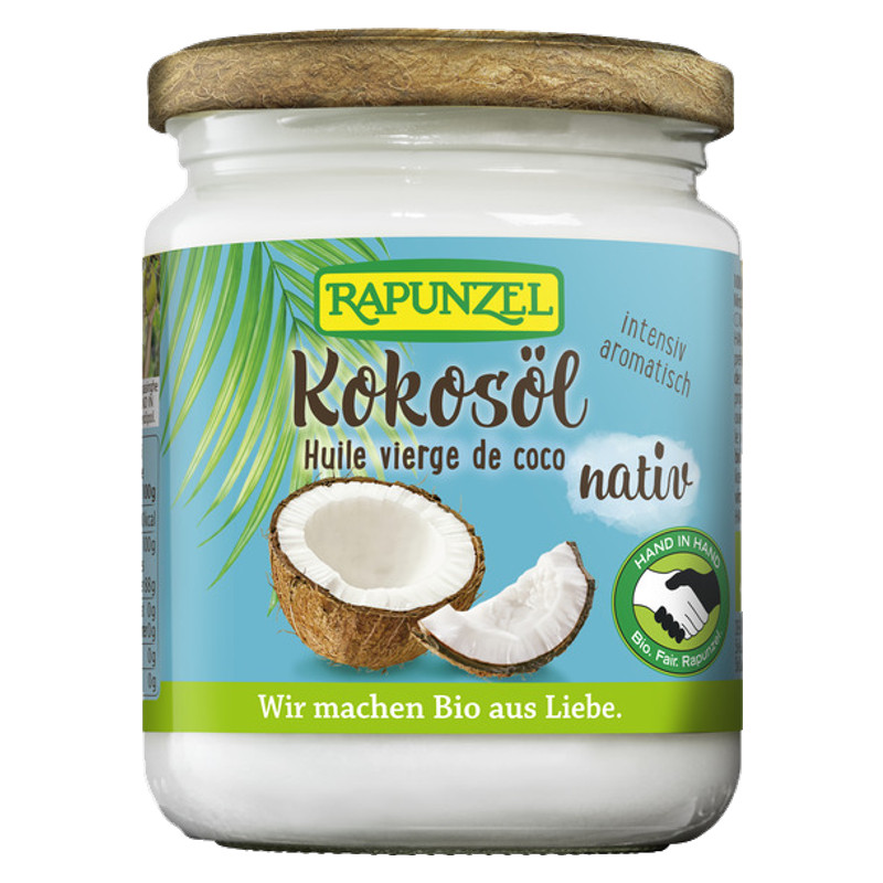 Rapunzel Kokosöl nativ Glas 200 g Rapunzel Kokosöl nativ Glas 200 g