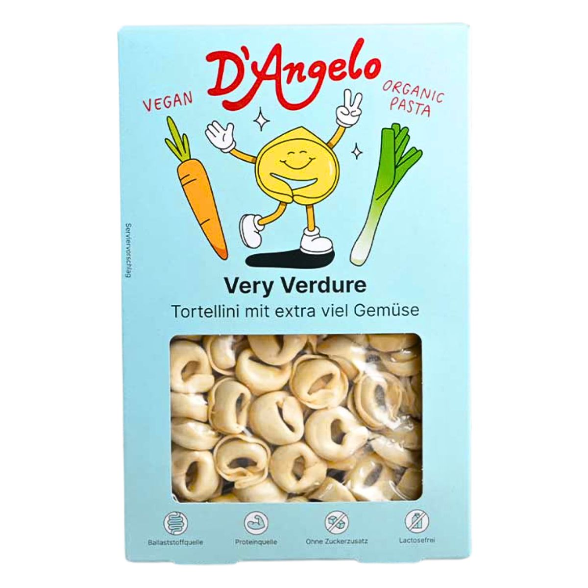 D`Angelo Pasta Tortellini Gemüse Bio 250 g