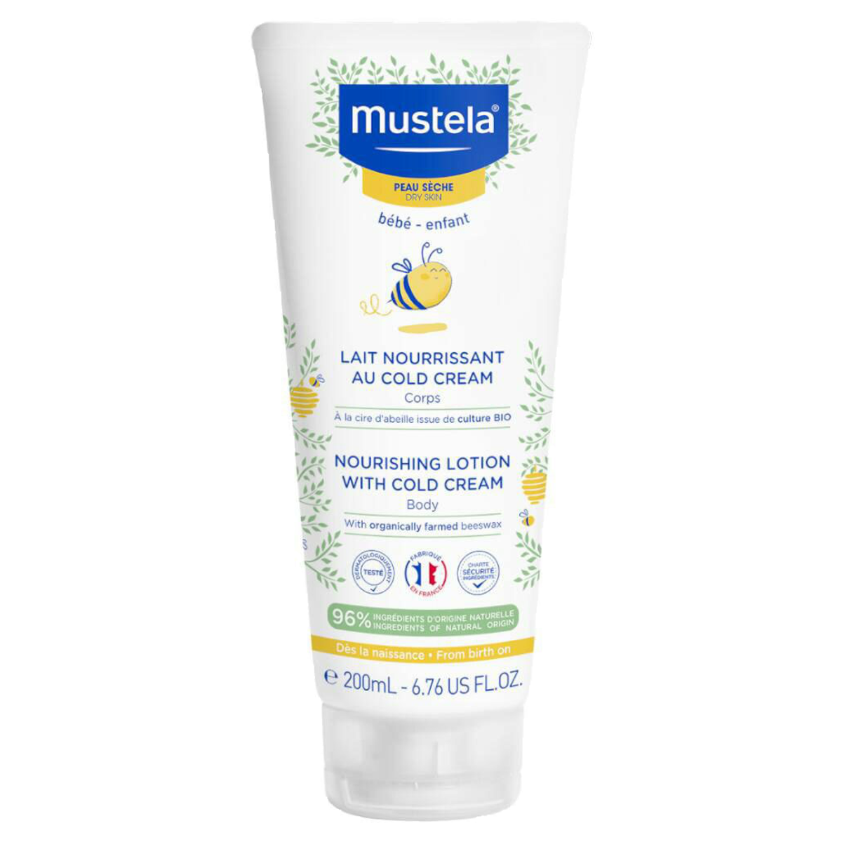 Mustela Körpermilch Cold Cream trockene Haut 200ml Mustela Körpermilch Cold Cream trockene Haut 200ml