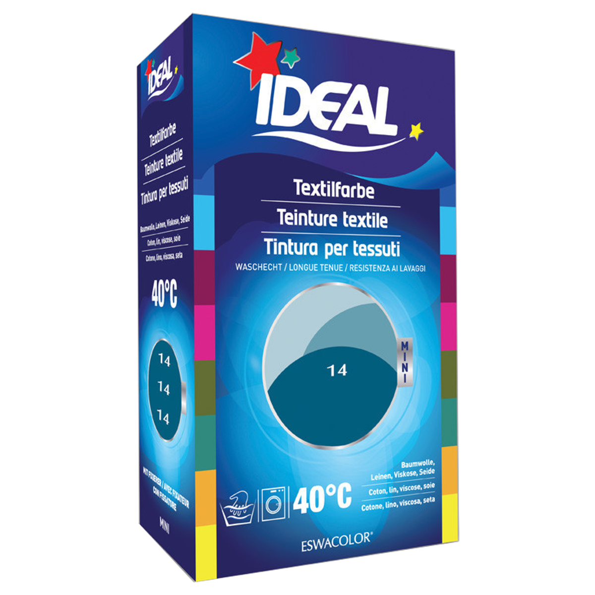 IDEAL MINI Baumwolle Color No14 petrol