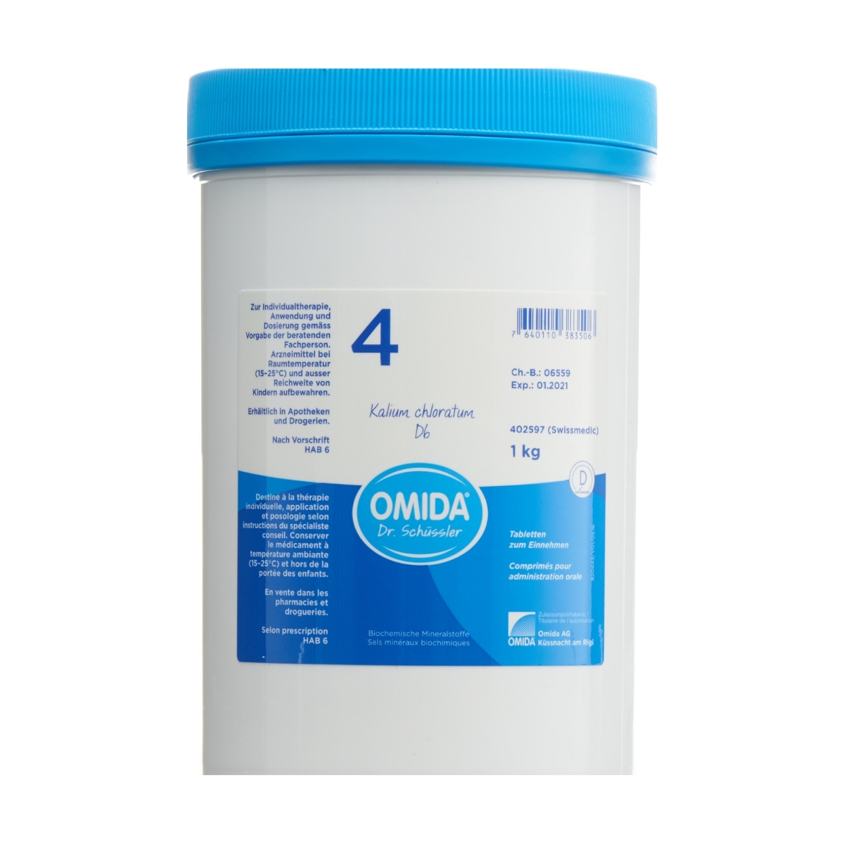 Omida Schüssler Nr 4 Tabletten D6 1000 g