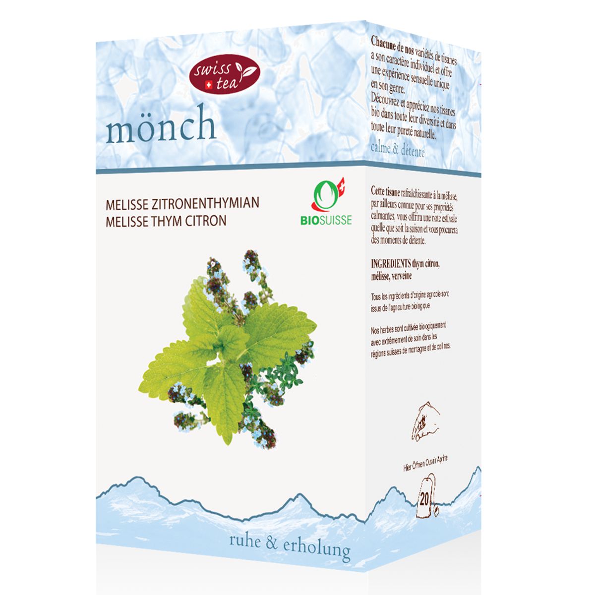Swisstea Mönch Beutel 20 Stück Swisstea Mönch Beutel 20 Stück