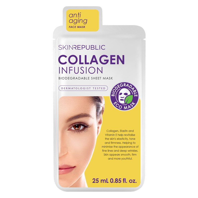 Skin Republic Collagen Infusion Face Mask 25 ml Skin Republic Collagen Infusion Face Mask 25 ml