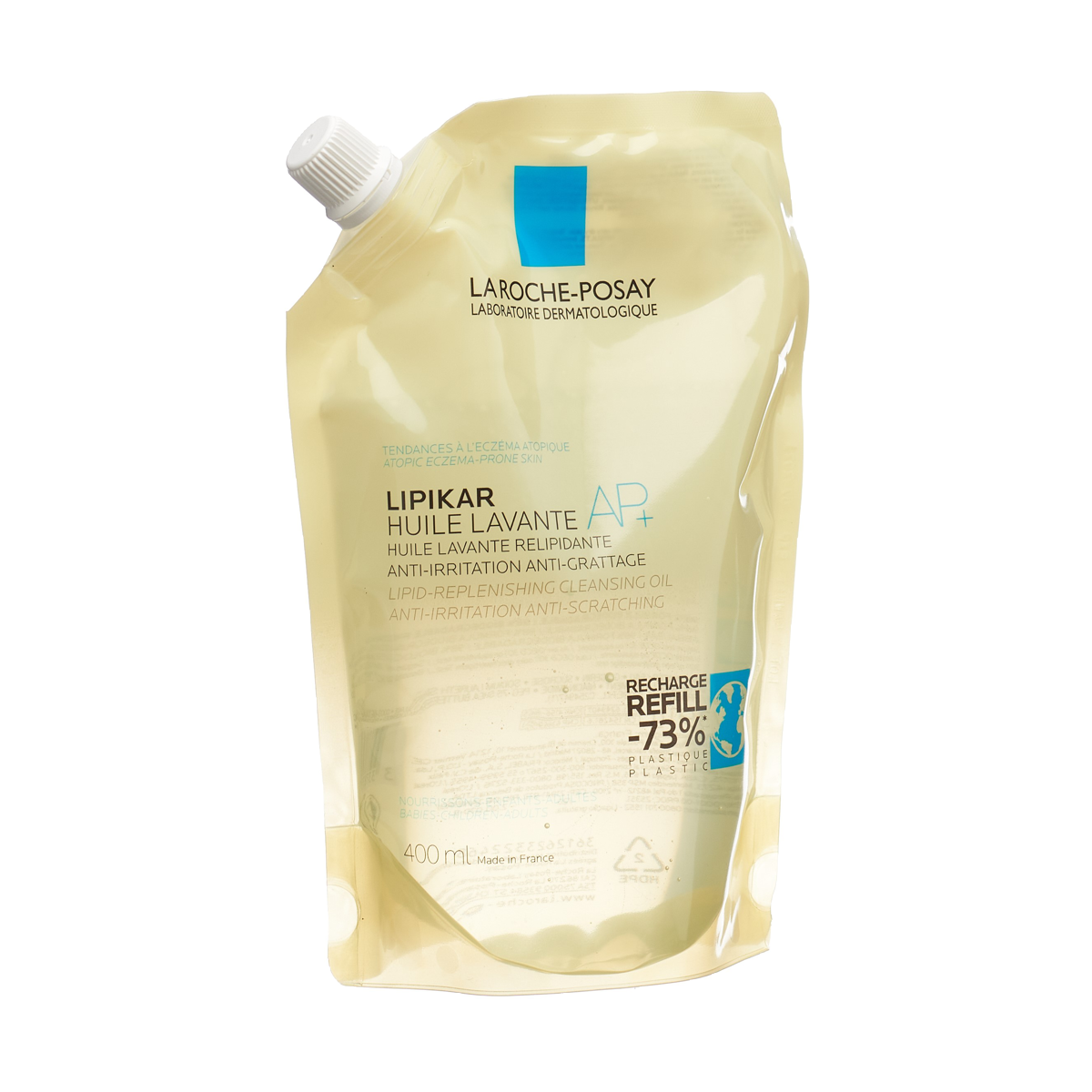 La Roche Posay Lipikar Dusch- und Badeöl AP+ Nachfüllung 400 ml 