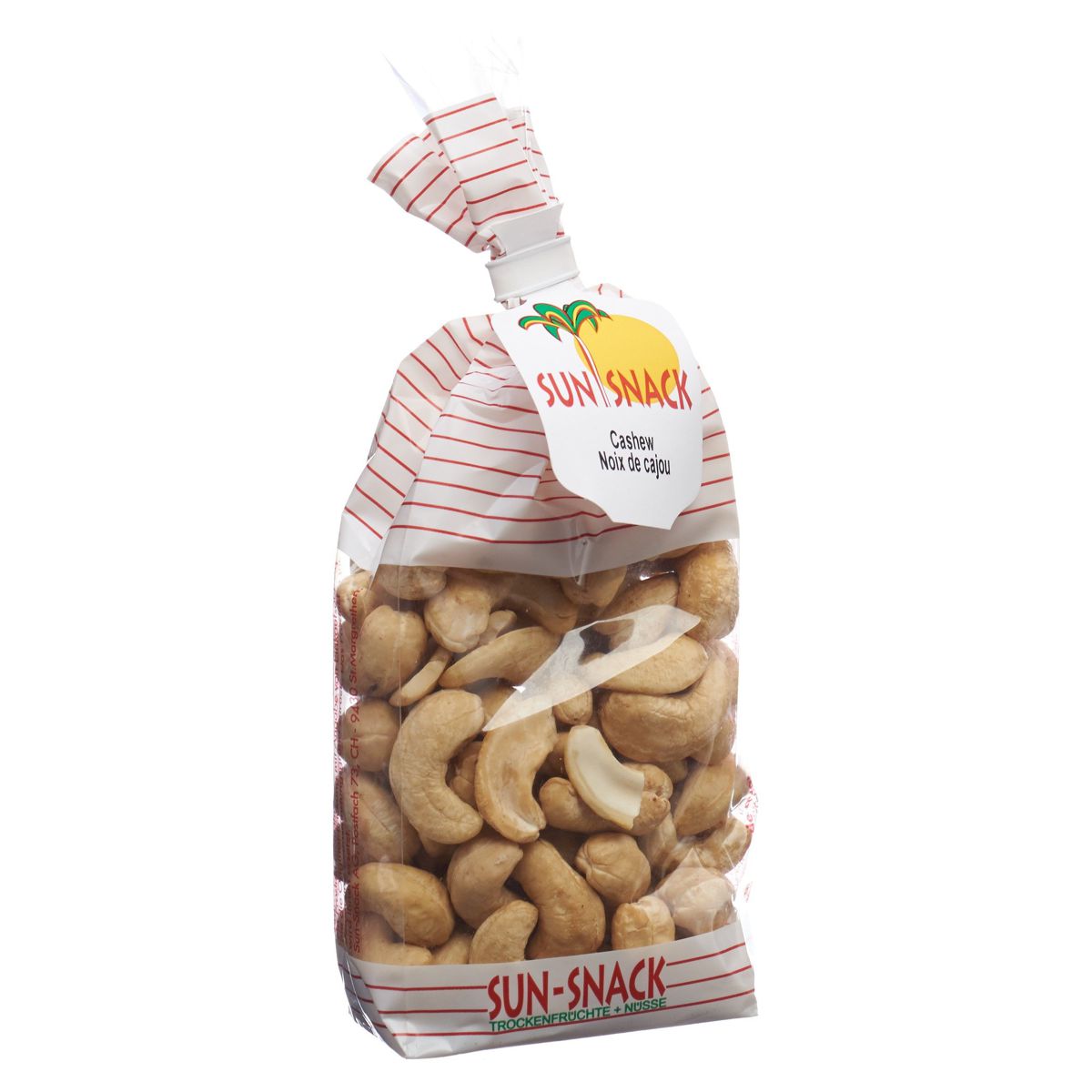 Sun Snack Cashews Btl 200 g Sun Snack Cashews Btl 200 g