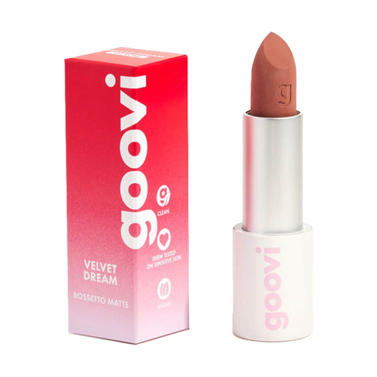 Goovi Velvet Dream Lippenstift 01 nude 3.5 g Goovi Velvet Dream Lippenstift 01 nude 3.5 g