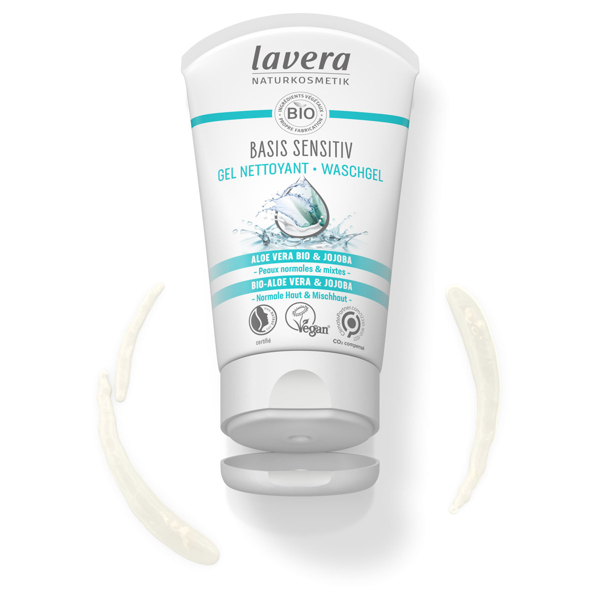 Lavera Waschgel basis sensitiv Tube 125 ml Lavera Waschgel basis sensitiv Tube 125 ml