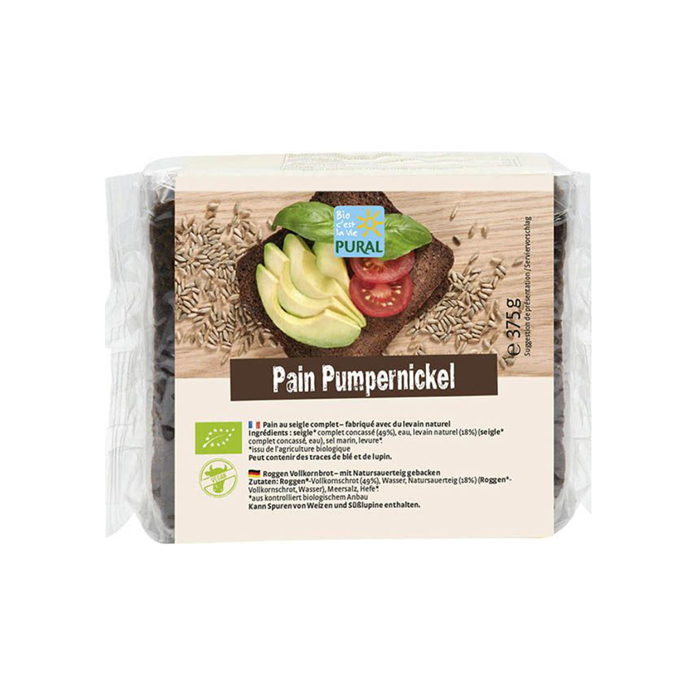 PURAL Pumpernickel Brot 375 g PURAL Pumpernickel Brot 375 g