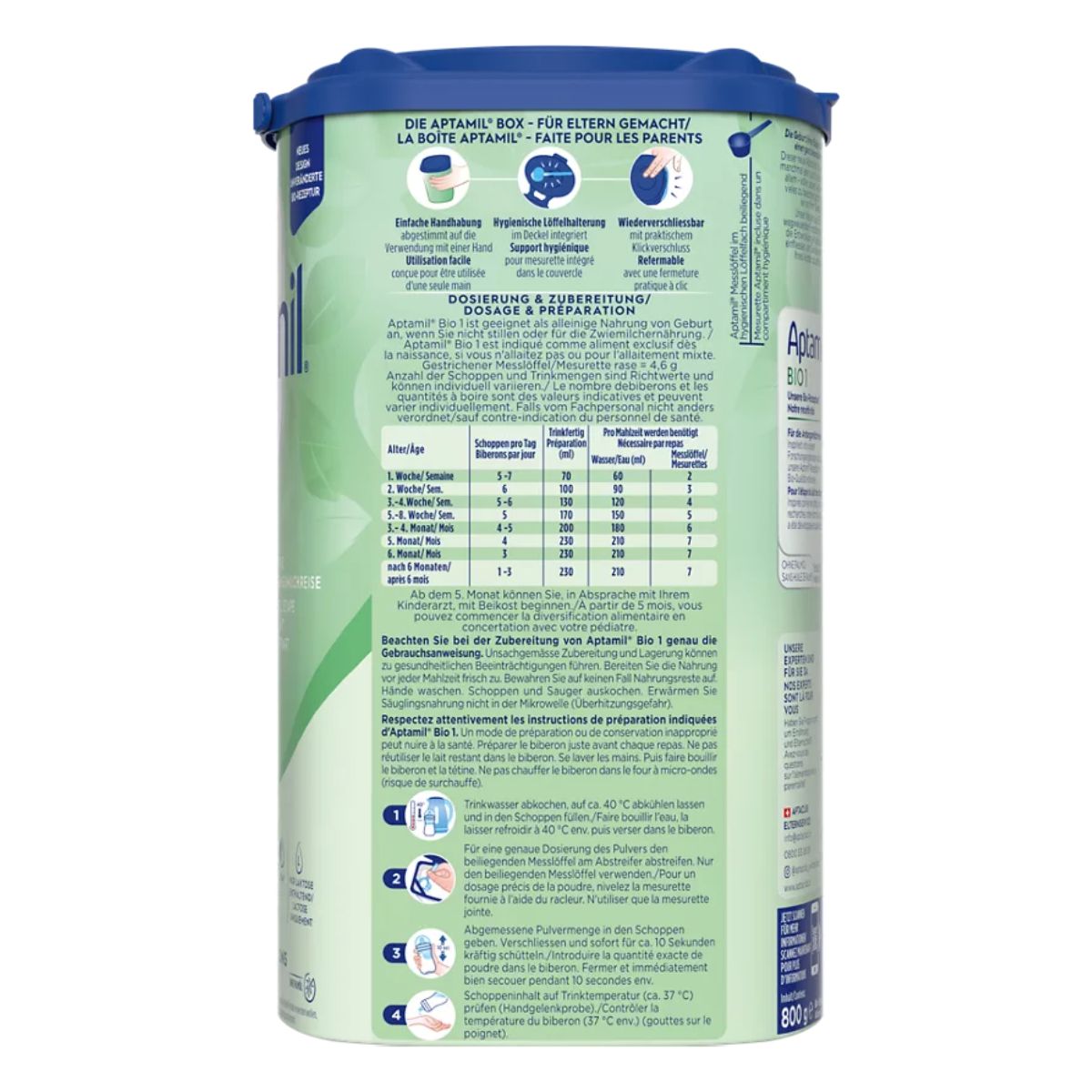 APTAMIL Bio 1 Dose 800 g