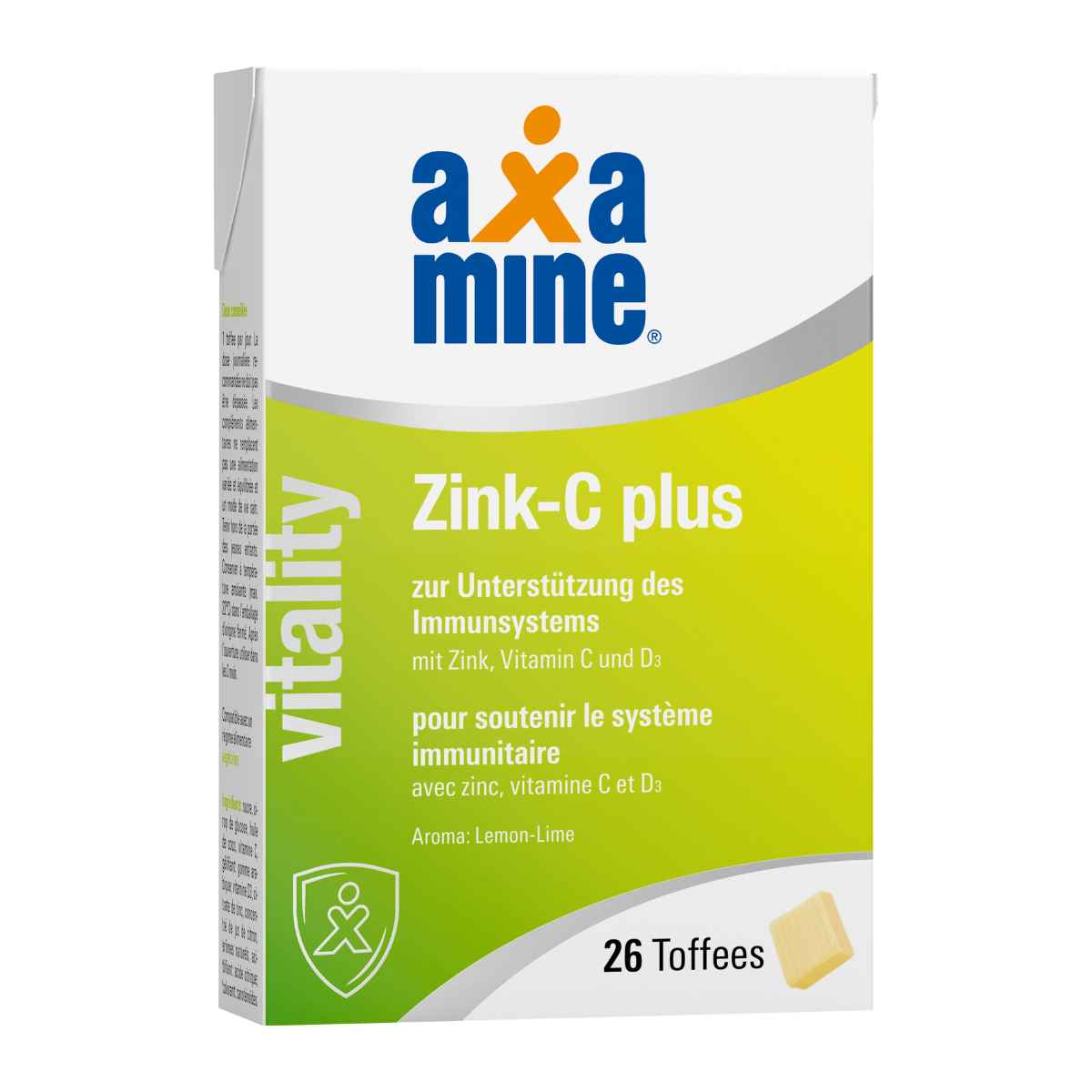 Axamine Zink-C plus 26 Toffees Axamine Zink-C plus 26 Toffees