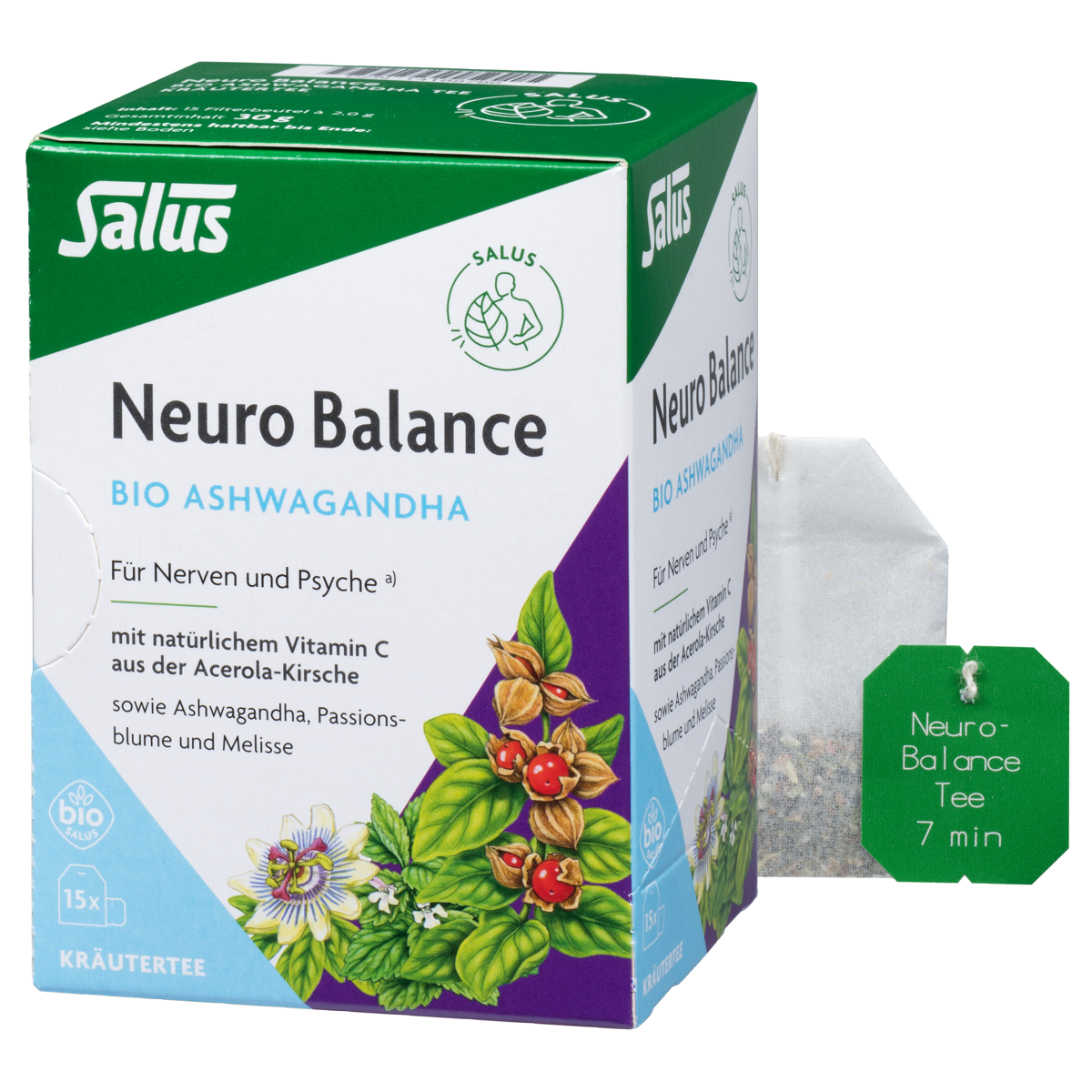Salus Neuro Balance Ashwagandha Tee Bio Beutel 15 Stück Salus Neuro Balance Ashwagandha Tee Bio Beutel 15 Stück