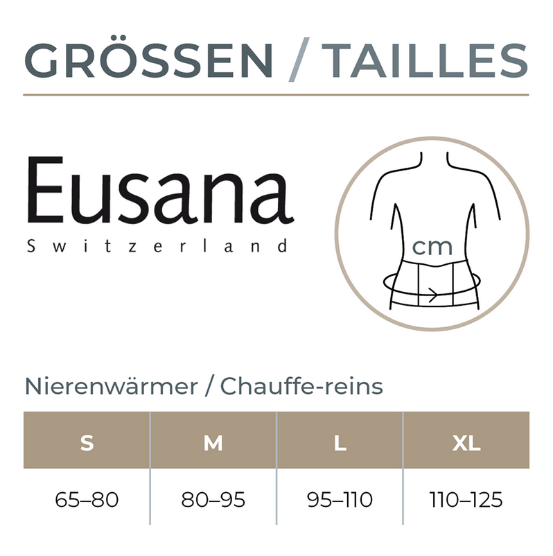 Eusana Nierenwärmer gerade ivoire Eusana Nierenwärmer gerade ivoire
