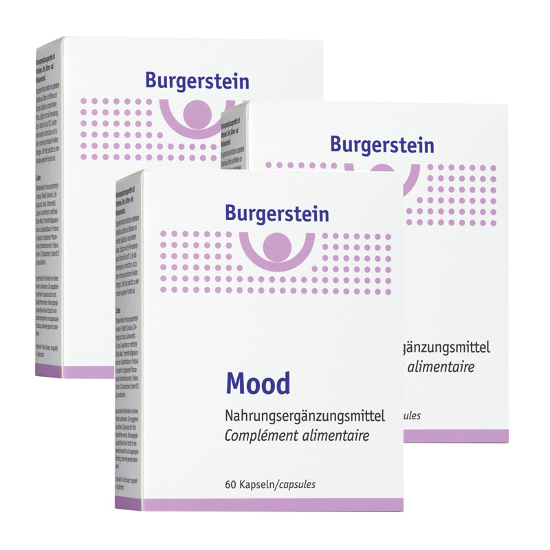Burgerstein Mood Safran Melisse B-Vitamine 3x 60 Stück Burgerstein Mood Safran Melisse B-Vitamine 3x 60 Stück