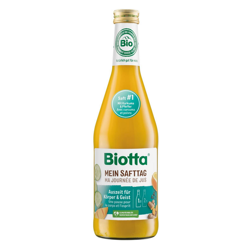 Biotta Mein Safttag 1 6 fl 5 dl Biotta Mein Safttag 1 6 fl 5 dl