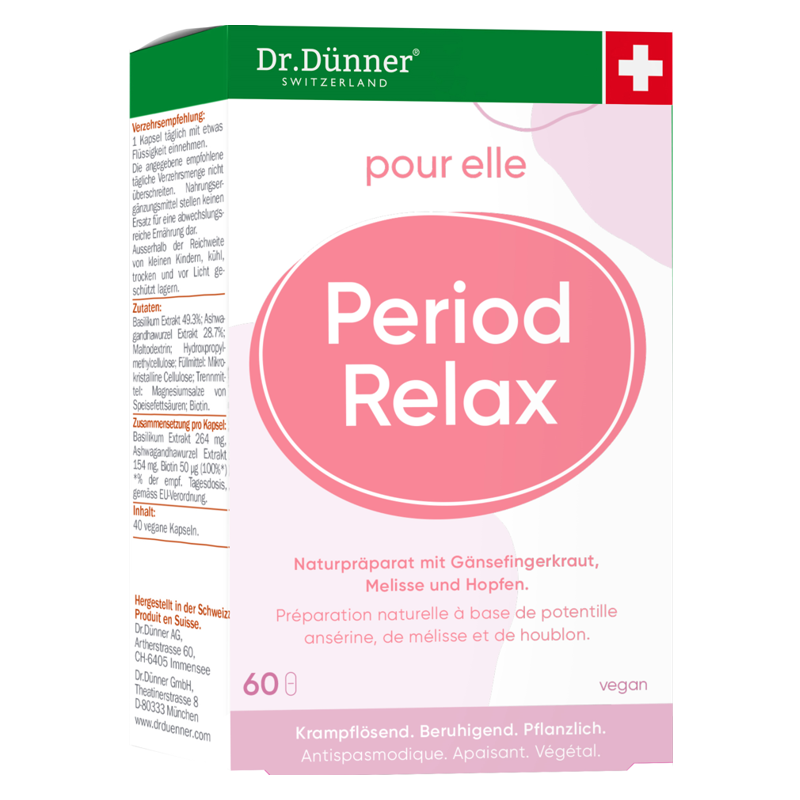 Dr. Dünner Period Relax Kapseln 60 Stück