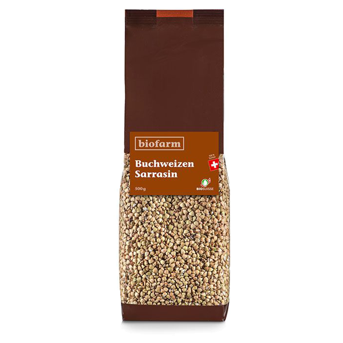 Biofarm Buchweizenkörner Knospe CH Beutel 500 g Biofarm Buchweizenkörner Knospe CH Beutel 500 g