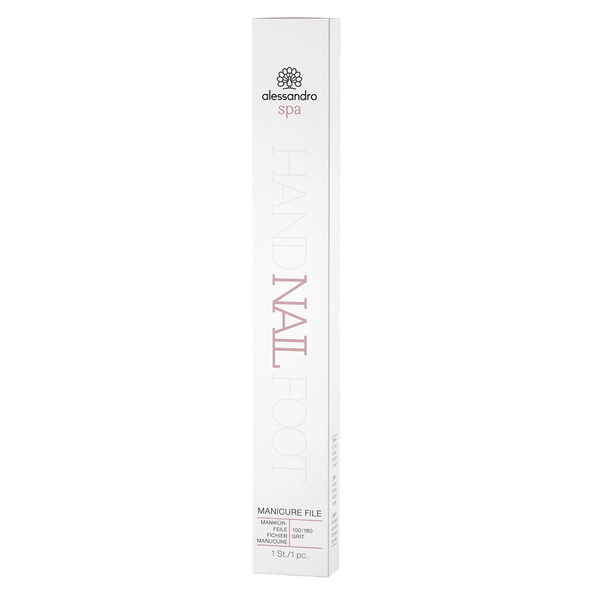 Alessandro Nail Spa Manikürfeile 100/180 Alessandro Nail Spa Manikürfeile 100/180
