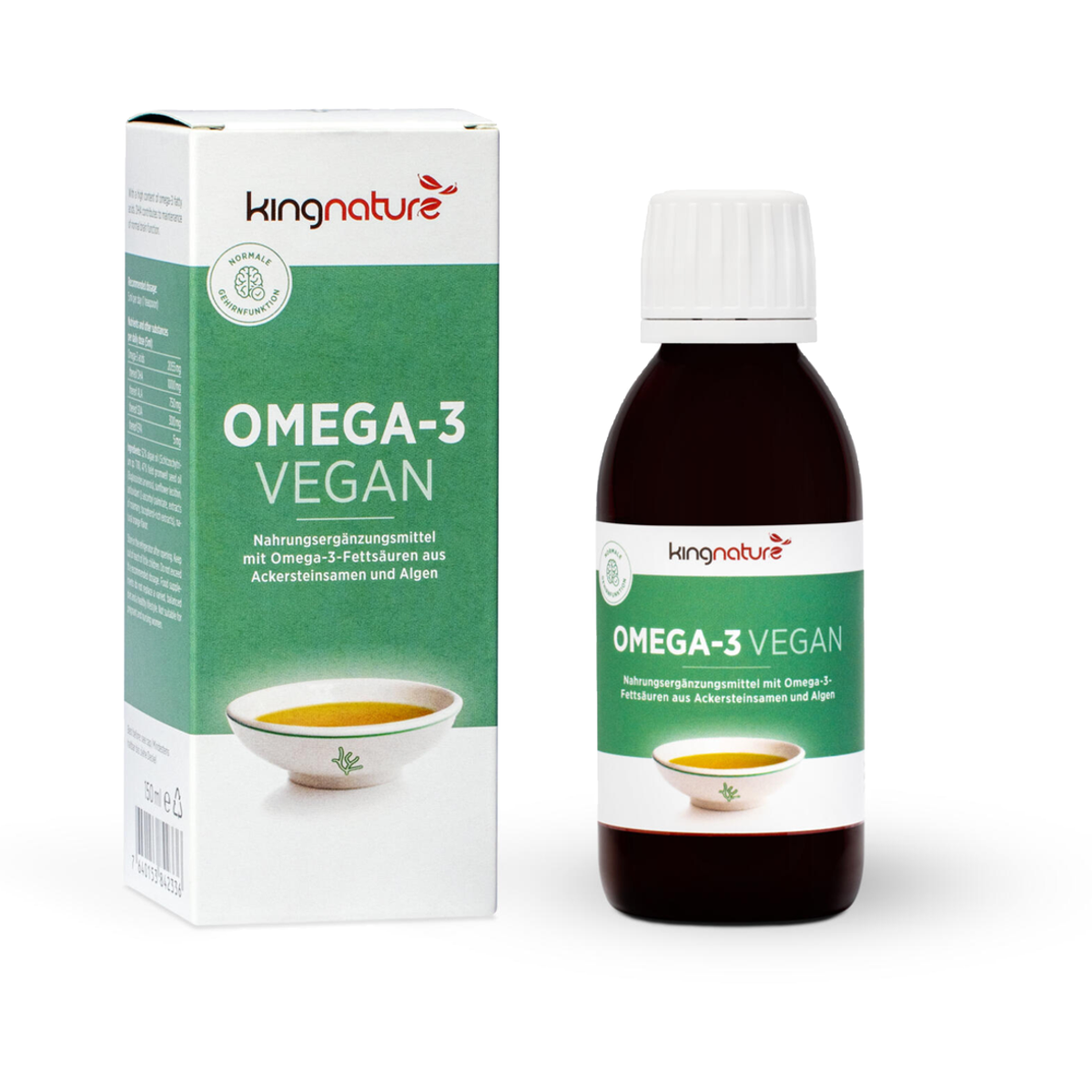 Kingnature Omega-3 Vegan 150 ml Kingnature Omega-3 Vegan 150 ml