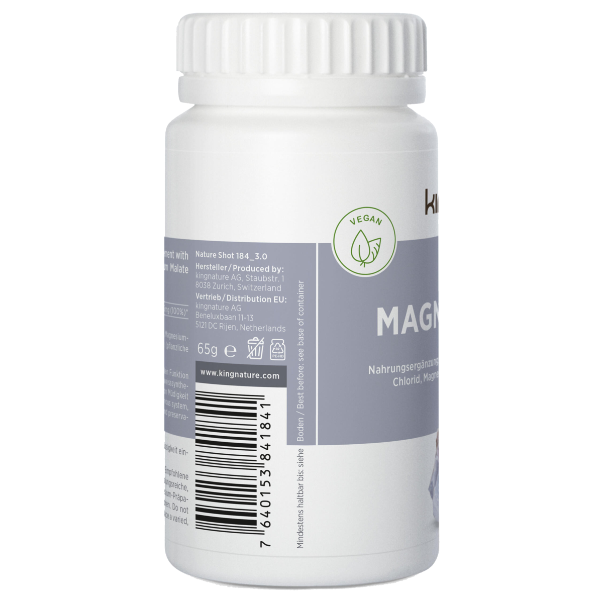 Kingnature Magnesium Vida Kaps 1020 mg 60 Stück Kingnature Magnesium Vida Kaps 1020 mg 60 Stück