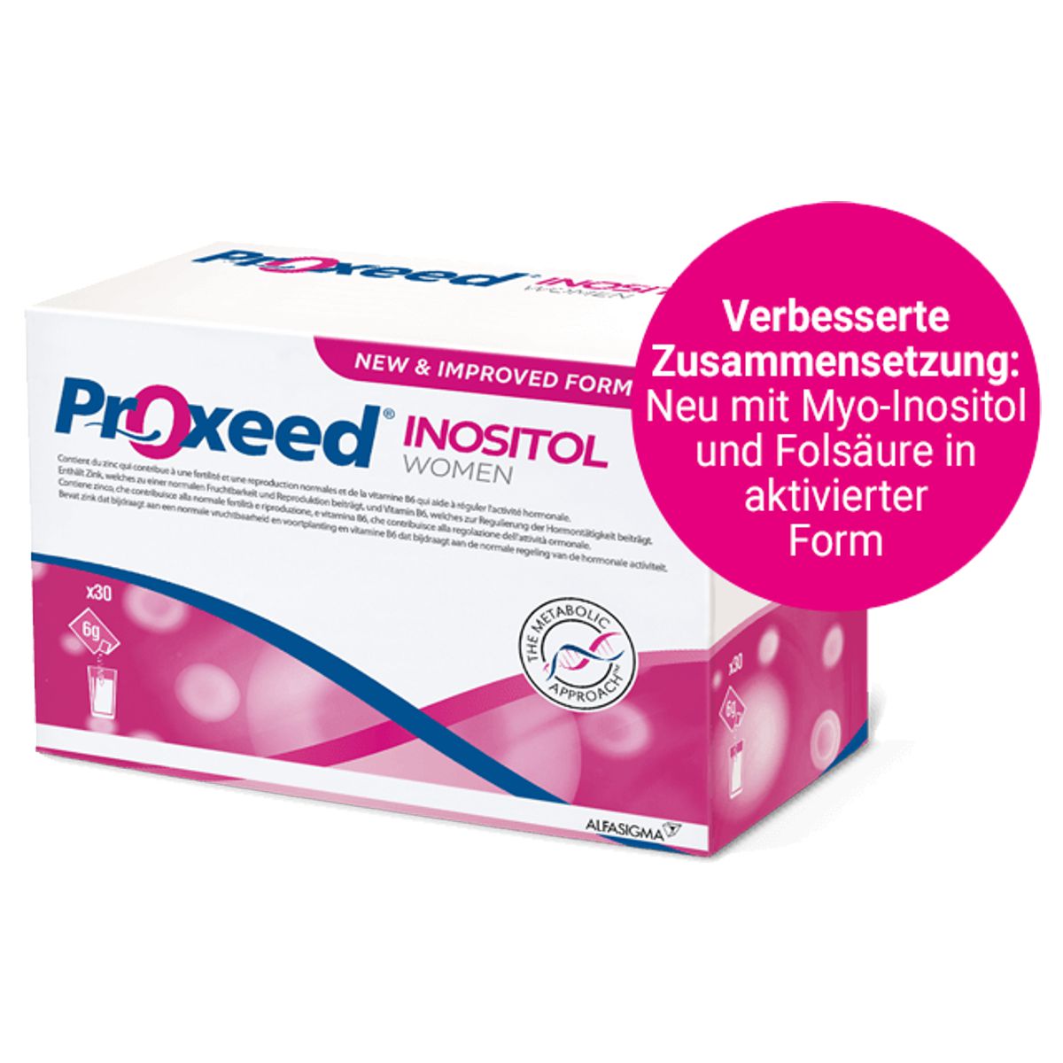 Proxeed Women Inositol 30 Beutel 6 g Proxeed Women Inositol 30 Beutel 6 g