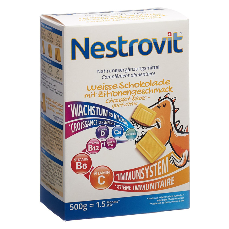 NESTROVIT Weisse Schokolade 500 g NESTROVIT Weisse Schokolade 500 g