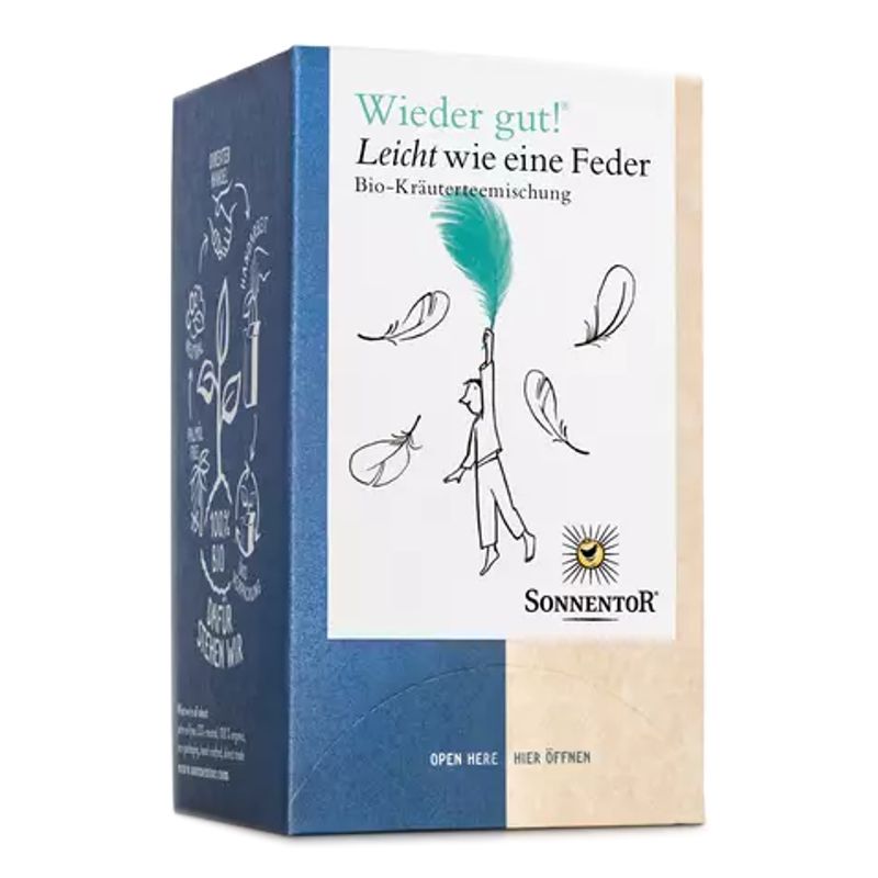 SONNENTOR Leicht wie eine Feder Tee Beutel 18 Stück SONNENTOR Leicht wie eine Feder Tee Beutel 18 Stück
