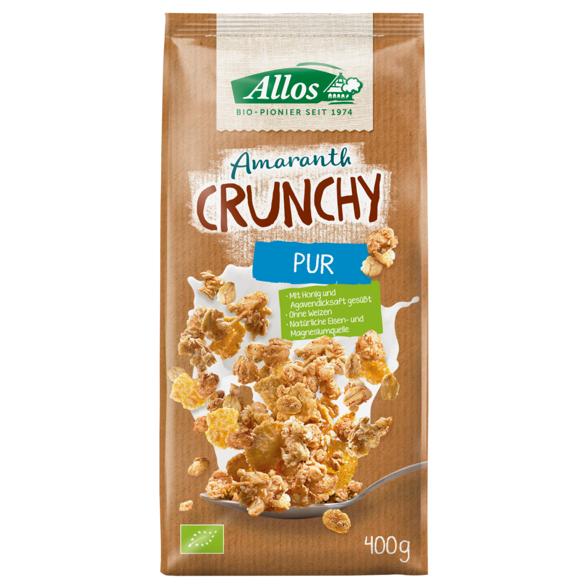 ALLOS Amaranth Crunchy Pur 400 g ALLOS Amaranth Crunchy Pur 400 g