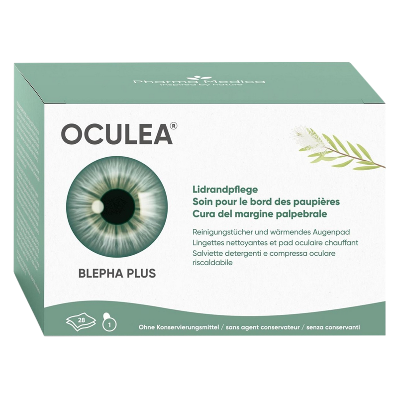 Oculea Blepha Plus 28 Tücher + 1 Augenpad