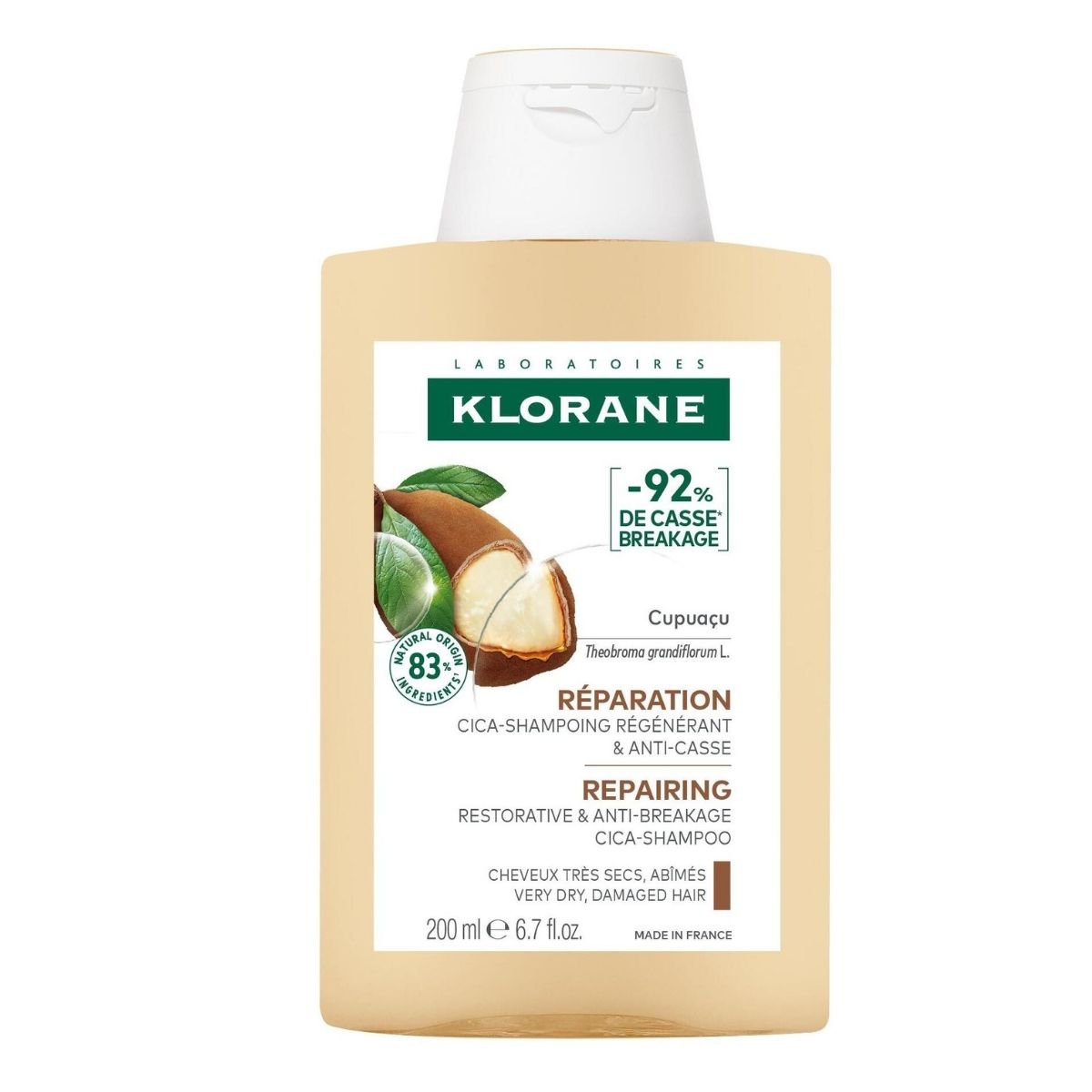 Klorane Cupuaçu Shampoo Bio 200 ml