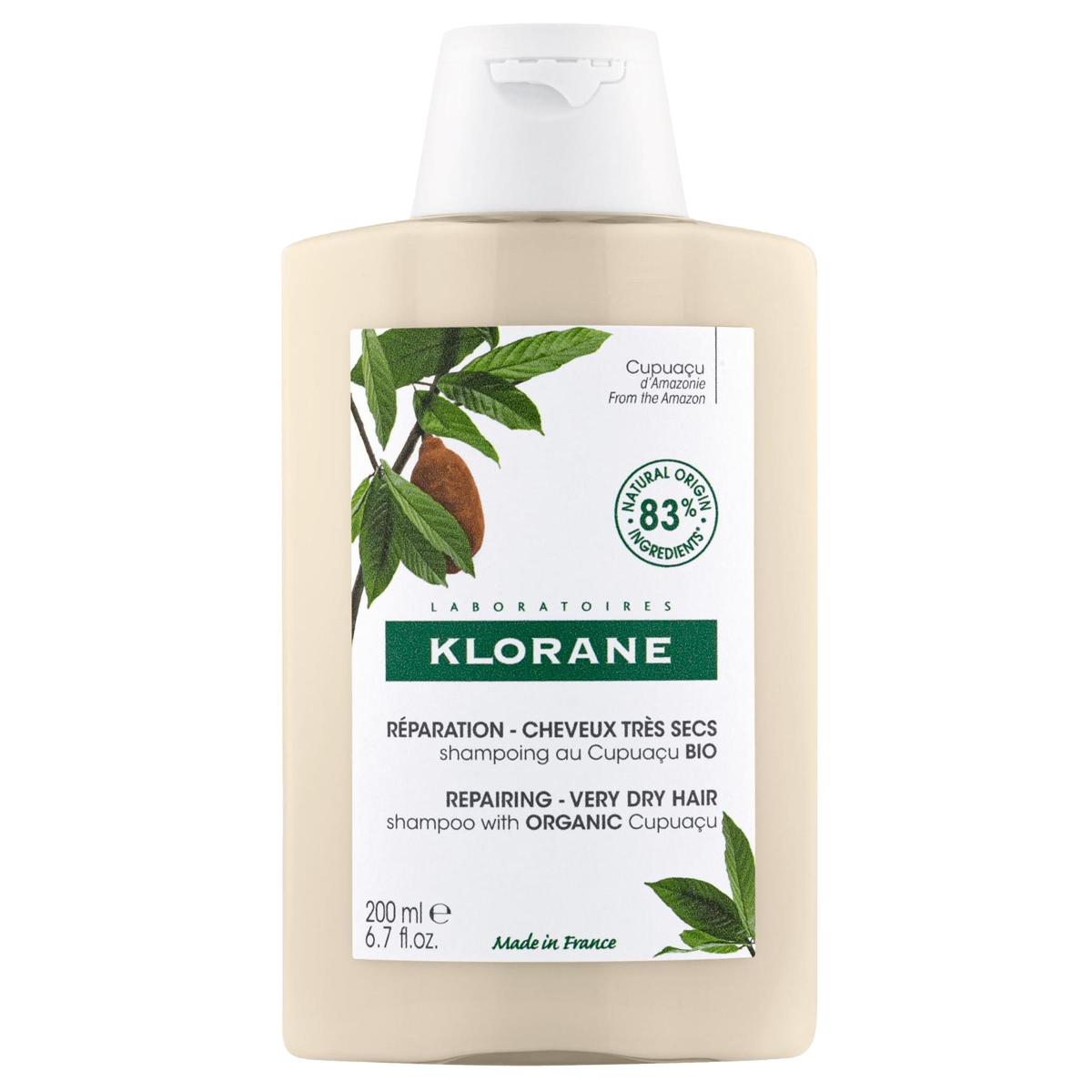 Klorane Cupuaçu Shampoo Bio 200 ml Klorane Cupuaçu Shampoo Bio 200 ml