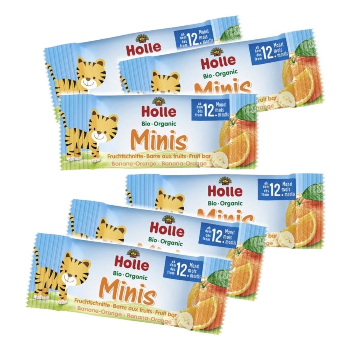 Holle Bio-Minis Banane Orange Btl 100 g Holle Bio-Minis Banane Orange Btl 100 g