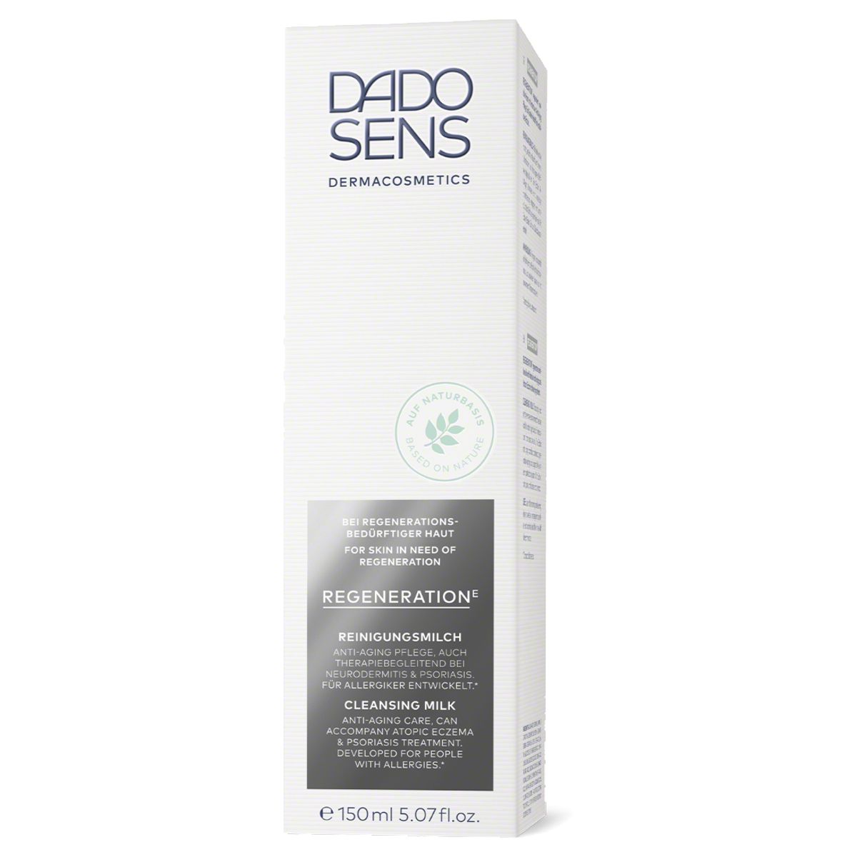 Dado Sens Regeneration Reinigungsmilch 150 ml Dado Sens Regeneration Reinigungsmilch 150 ml