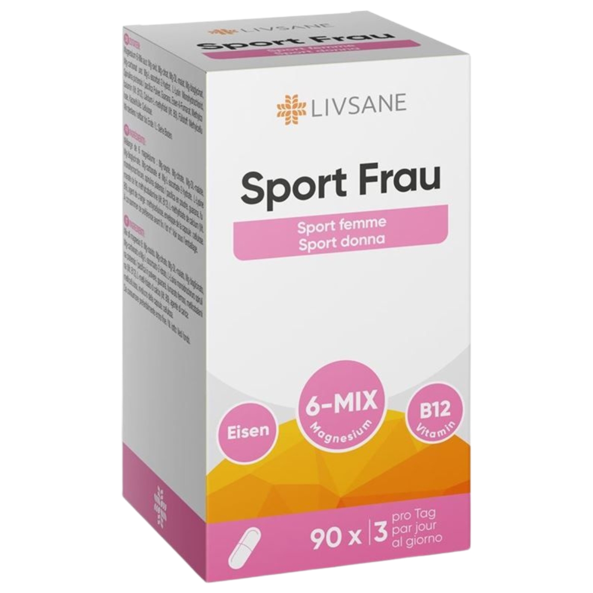Livsane Sport Frau Kapseln 90 Stück
