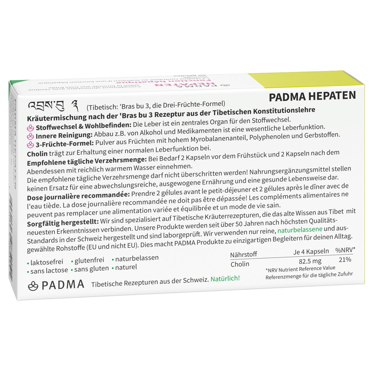 Padma Hepaten Kapseln 60 Stück Padma Hepaten Kapseln 60 Stück