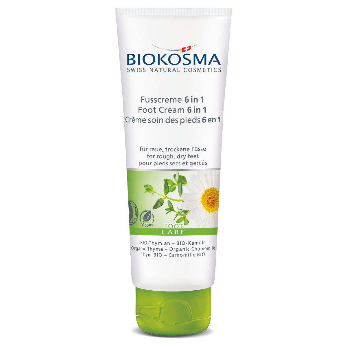 BIOKOSMA Fusscreme 6 in 1 Tube 75 ml BIOKOSMA Fusscreme 6 in 1 Tube 75 ml