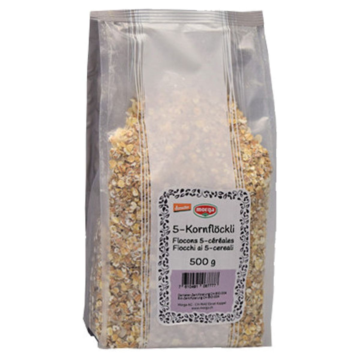 Morga 5 Kornflocken Knospe Beutel 500 g